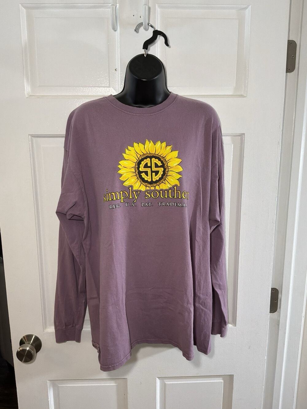 Simply Southern XL Sunflower Long Sleeve Graphic T-shirt